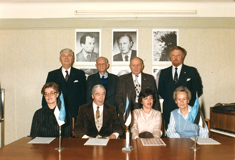 Board of the Estonian Centre for the Assistance of Imprisoned Freedom Fighters, 1988.